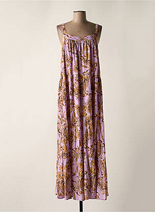 Rochie lungă violet CREAM femeie