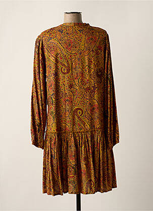 Rochie midi mâneci lungi mâneci lungi maro AGATHE & LOUISE femeie