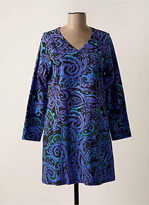 Rochie scurtă mâneci lungi mâneci lungi violet AGATHE & LOUISE femeie