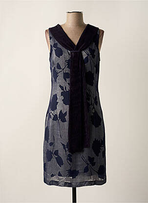 Rochie midi albastru GUY DUBOUIS femeie