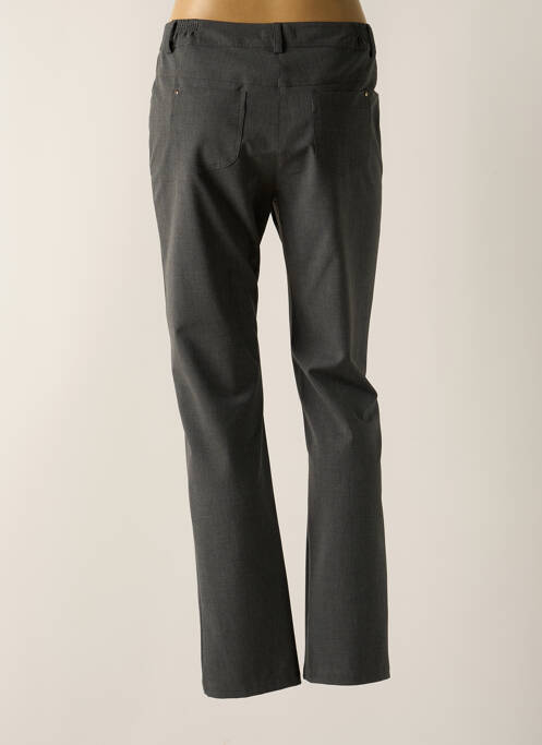 Pantalon drept gri AGATHE & LOUISE femeie