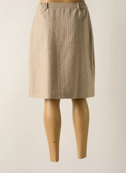 Fustă midi bej AGATHE & LOUISE femeie