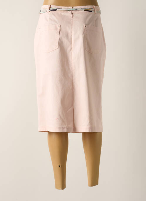 Fustă midi roz PAUPORTÉ femeie