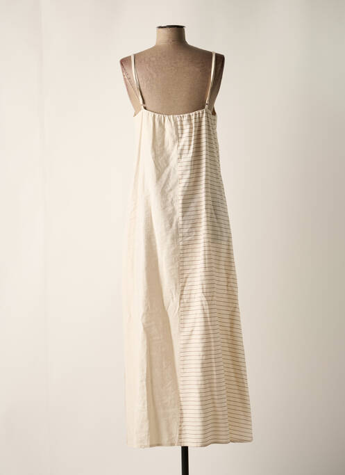 Rochie lungă bej O'MER femeie