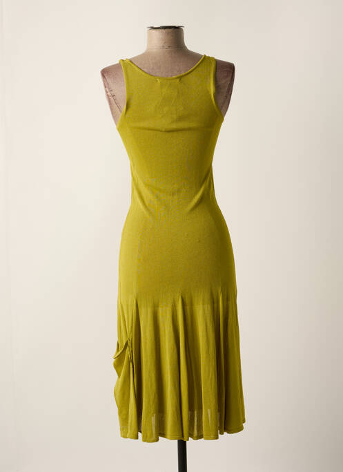 Rochie pulover verde MAIS IL EST OU LE SOLEIL femeie