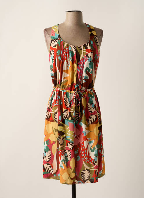 Rochie midi roșu C'EST BEAU LA VIE femeie