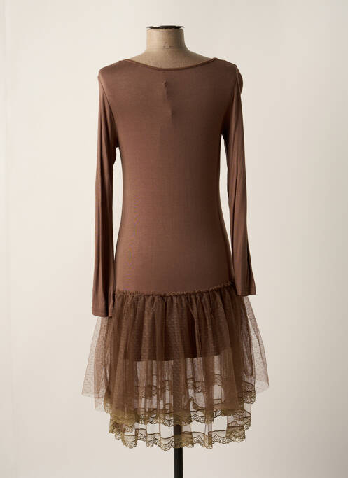 Rochie midi maro MAELLA femeie