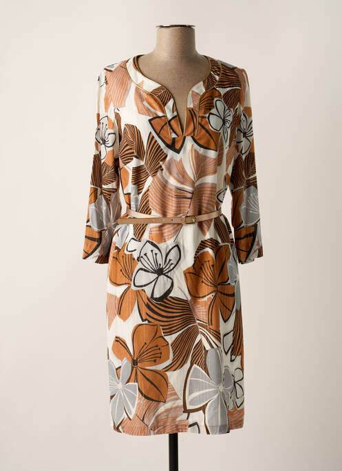 Rochie midi maro GREGORY PAT femeie