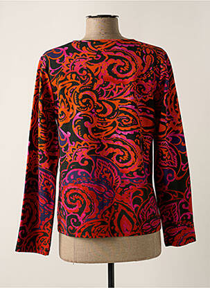 Tricou mâneci lungi mâneci lungi portocalie AGATHE & LOUISE femeie