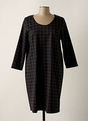 Rochie midi mâneci 3/4 mâneci 3/4 albastru G!OZE femeie