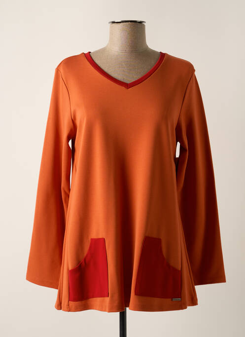 Tunică mâneci lungi portocaliu L'ATELIER D'ANNA femeie