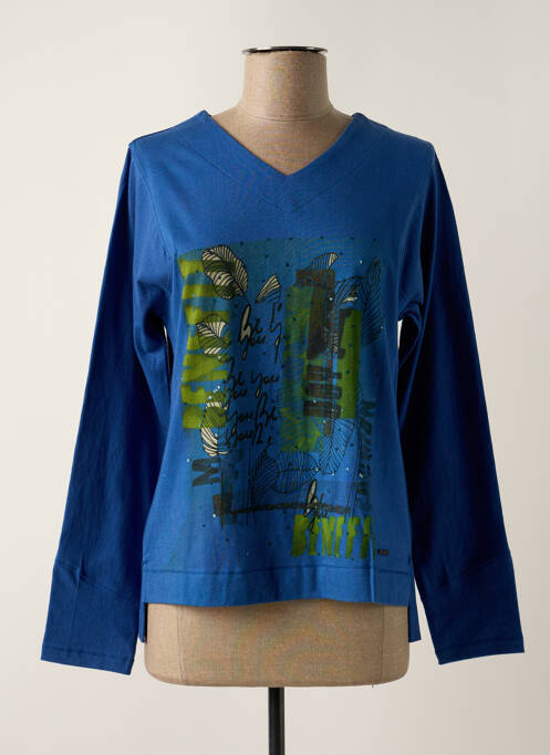 Tricou albastru AGATHE & LOUISE femeie