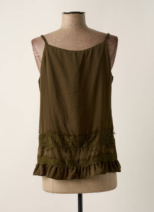 Top verde CREAM femeie