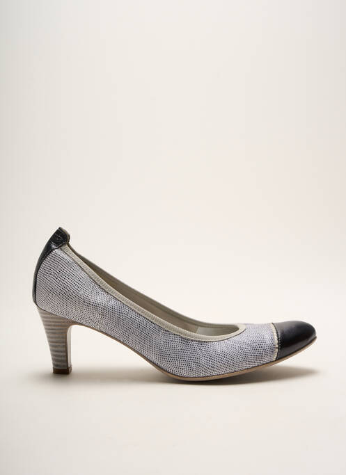 Pantofi cu toc negru UN TOUR EN VILLE femeie