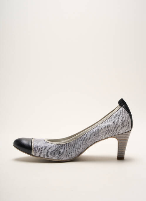 Pantofi cu toc negru UN TOUR EN VILLE femeie