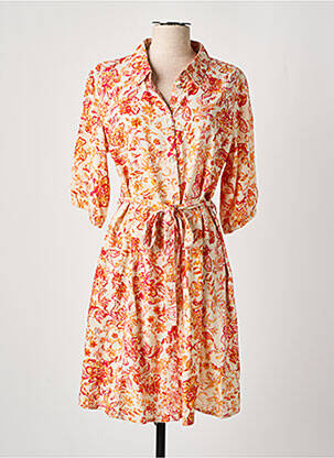 Rochie midi portocaliu CREAM femeie