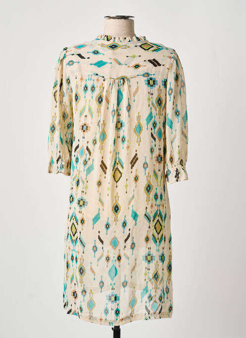 Rochie scurtă bej CREAM femeie