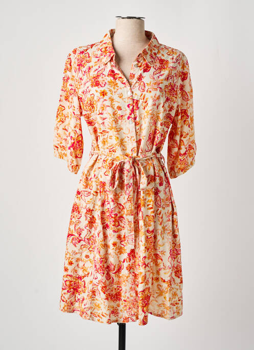 Rochie midi portocaliu CREAM femeie