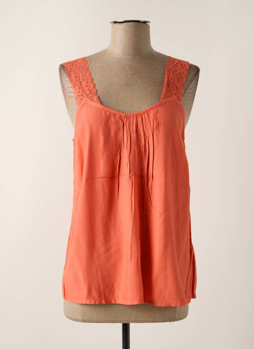 Top portocaliu CREAM femeie