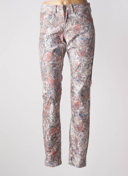 Blugi cu croială slim bej CREAM femeie