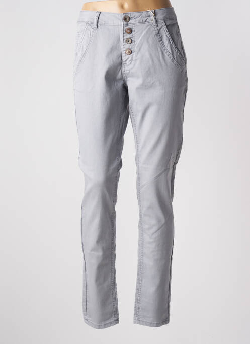 Blugi cu croială slim gri CREAM femeie