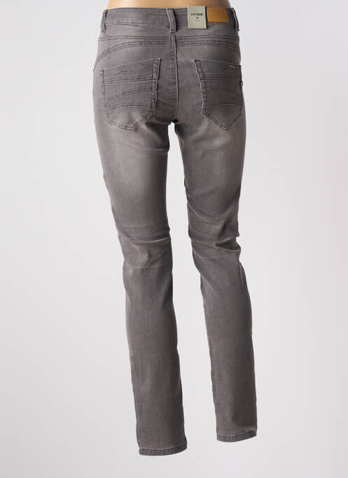 Blugi cu croială slim gri CREAM femeie