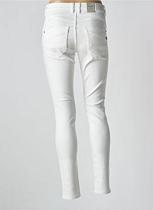 Blugi skinny push-up mărime normală alb CREAM femeie