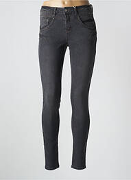 Blugi skinny push-up mărime normală gri CREAM femeie
