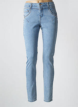 Blugi skinny albastru deschis CREAM femeie