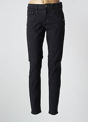 Blugi skinny push-up mărime normală negru CREAM femeie