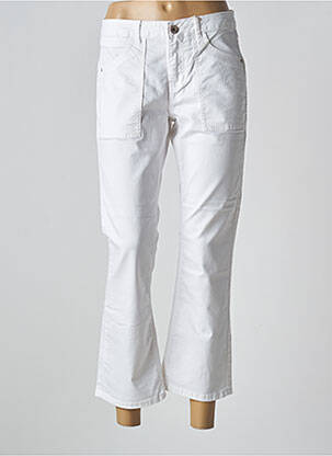 Pantalon 7/8 alb CREAM femeie