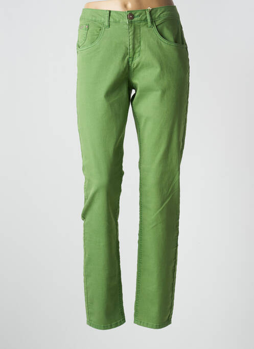 Pantalon slim verde CREAM femeie