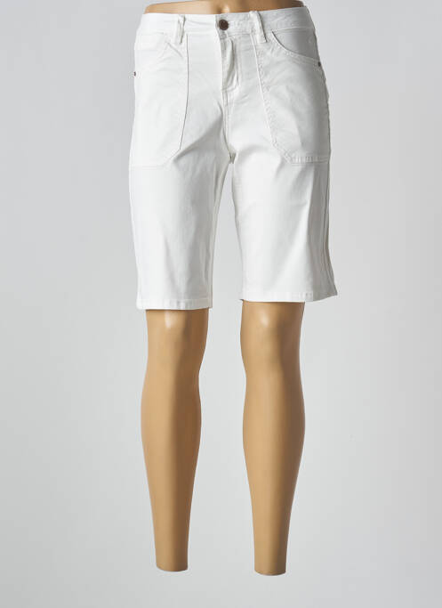 Bermudă alb CREAM femeie