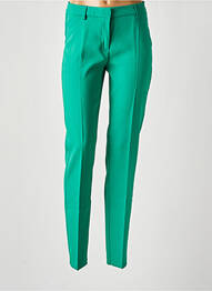 Pantalon slim buzunare talie înaltă verde IKKS femme
