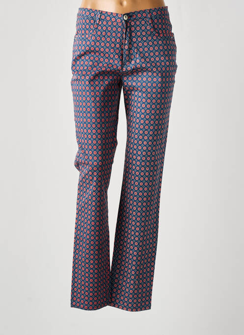 Pantalon slim albastru I.QUING femeie