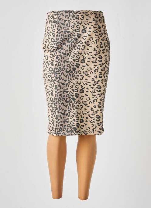 Fustă midi bej UNIKA femeie