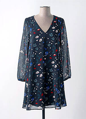 Rochie scurtă mâneci lungi mâneci lungi negru I.CODE (By IKKS) femeie