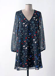 Rochie scurtă mâneci lungi mâneci lungi negru I.CODE (By IKKS) femeie