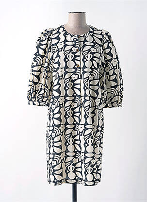 Rochie midi negru DES PETITS HAUTS femeie