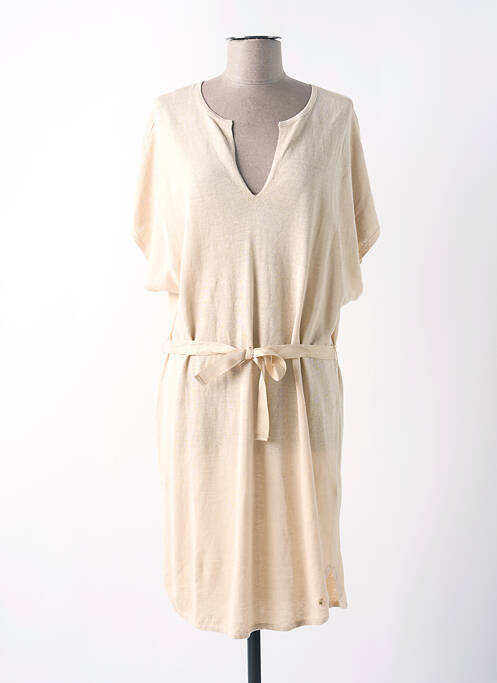 Rochie pulover bej DES PETITS HAUTS femeie