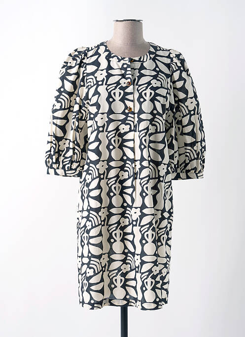 Rochie midi negru DES PETITS HAUTS femeie