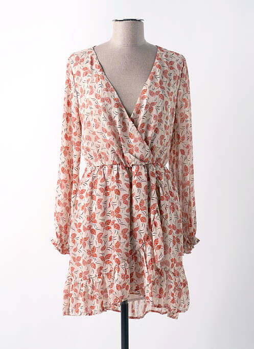 Rochie midi bej CERISE BLUE femeie