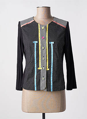 Jachete casual negru POUPEE CHIC femeie