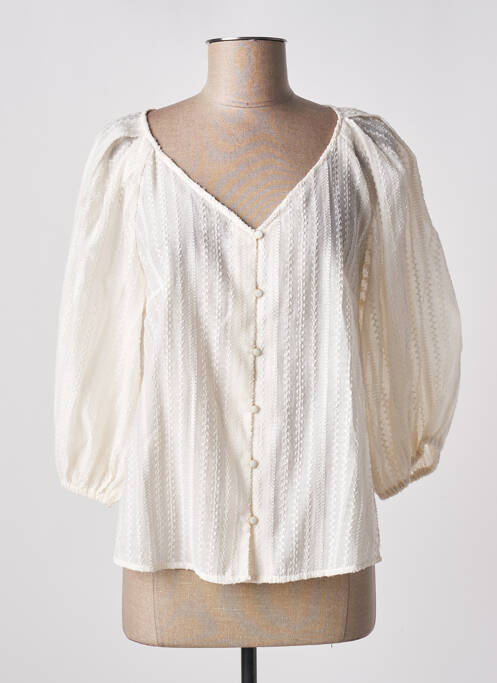 Cămașă bej DES PETITS HAUTS femeie