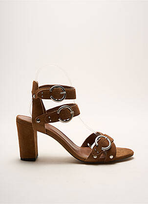 Sandale/Pantofi decupați maro IKKS femeie