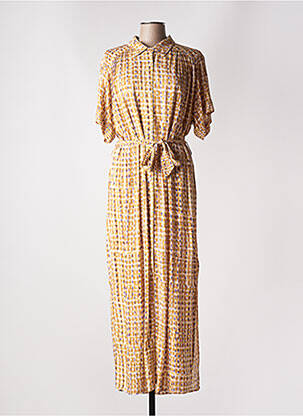 Rochie lungă bej GRACE & MILA femeie