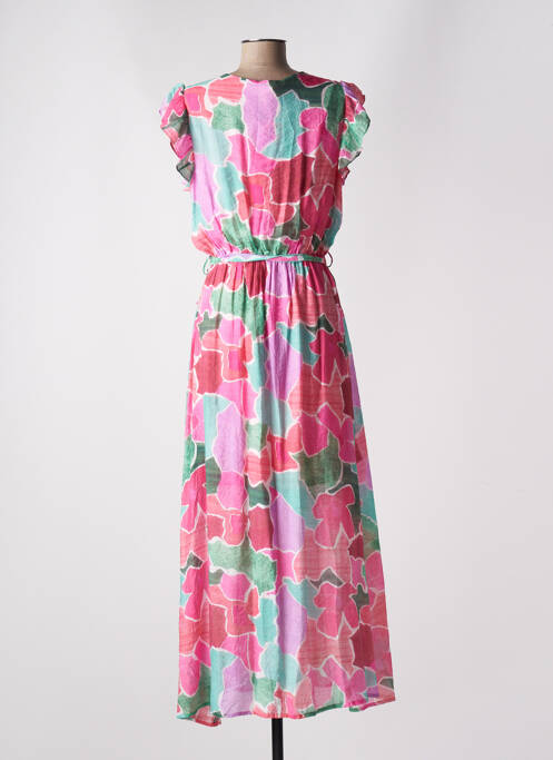 Rochie lungă roz KILKY femeie