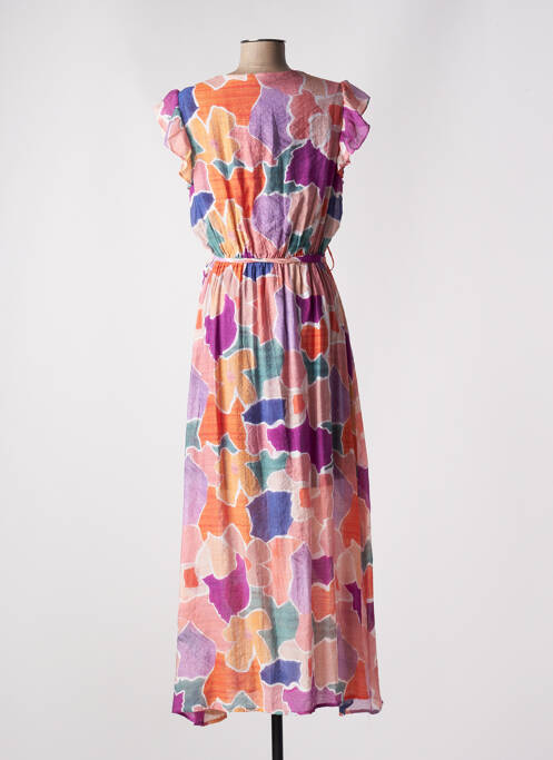 Rochie lungă violet KILKY femeie