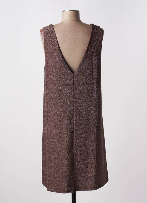 Rochie midi maro GRACE & MILA femeie