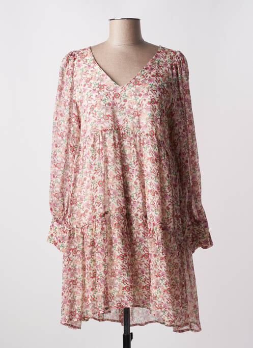 Rochie midi bej GRACE & MILA femeie